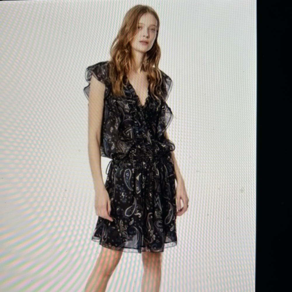 Zadig & Voltaire Rimana Paisley Dress Medium